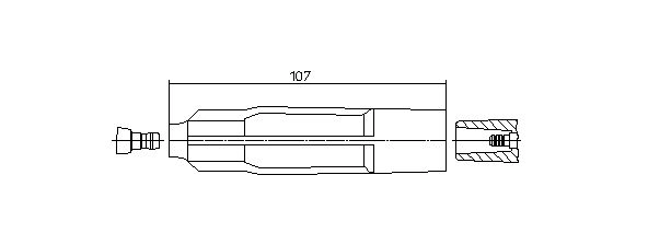 Plug, spark plug (13343/2)