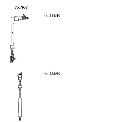Ignition Cable Kit (300/903)