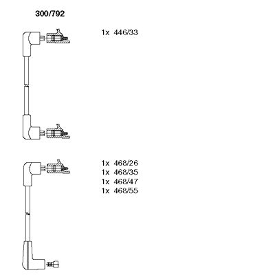 Ignition Cable Kit (300/792)