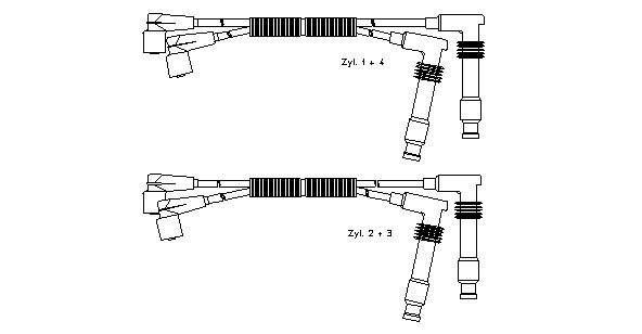 Ignition Cable Kit (300/673)