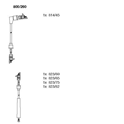 Ignition Cable Kit (800/260)