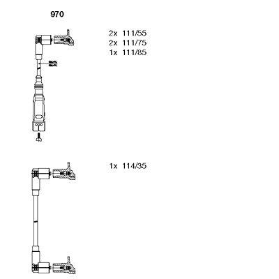 Ignition Cable Kit (970)