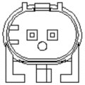Sensor, wheel speed