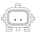 Sensor, wheel speed