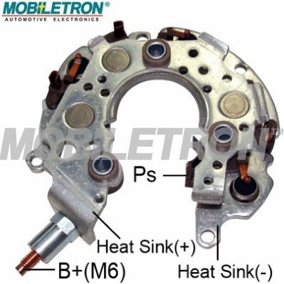 Rectifier, alternator (RN-45)