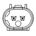Sensor, wheel speed