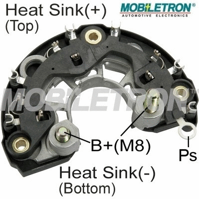 Rectifier, alternator (RB-119H)