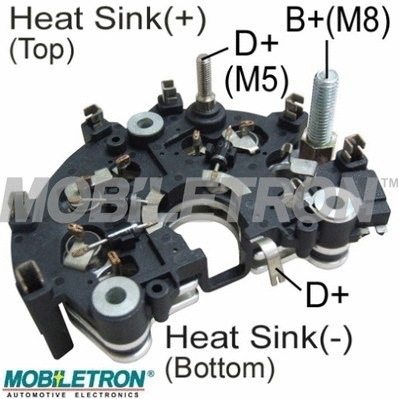 Rectifier, alternator (RB-134H)