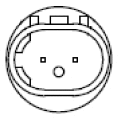 Sensor, wheel speed