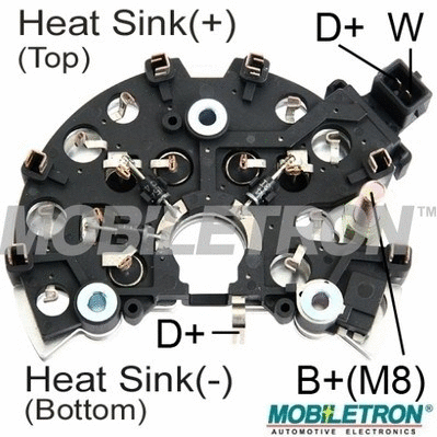 Rectifier, alternator (RB-107H)