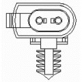 Sensor, wheel speed