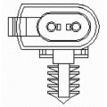 Sensor, wheel speed