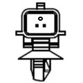 Sensor, wheel speed