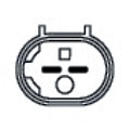Sensor, wheel speed