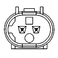 Sensor, wheel speed