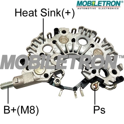 Rectifier, alternator (RB-176HD)