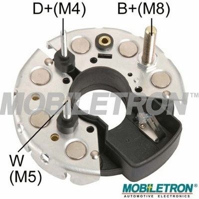 Rectifier, alternator (RB-14H)
