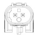 Sensor, wheel speed