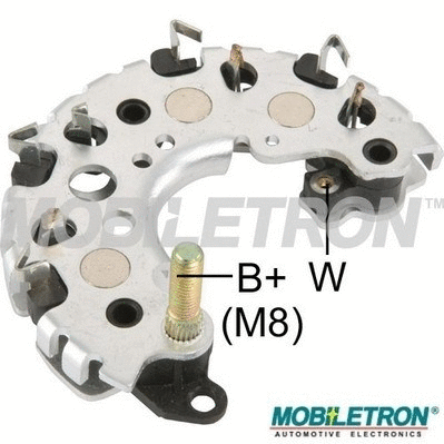Rectifier, alternator (RI-17H)