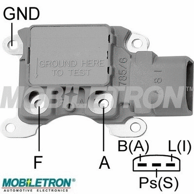Alternator Regulator (VR-F786M)