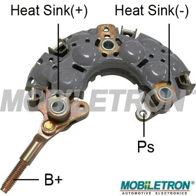 Rectifier, alternator (RN-36)