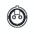 Sensor, wheel speed