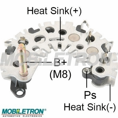Rectifier, alternator (RI-23HD)