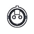 Sensor, wheel speed