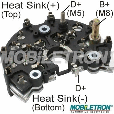 Rectifier, alternator (RB-110H)