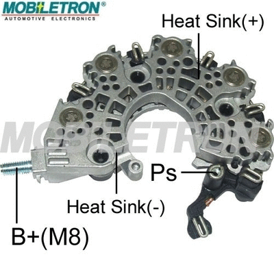 Rectifier, alternator (RB-197H)