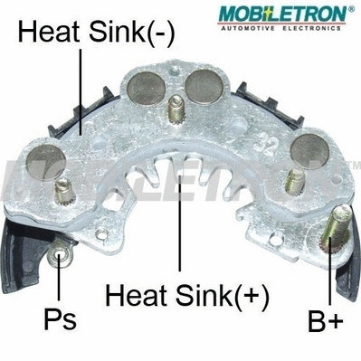 Rectifier, alternator (RH-25)