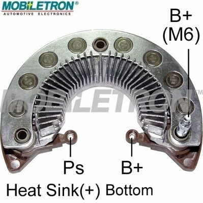 Rectifier, alternator (RM-189H)