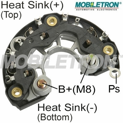 Rectifier, alternator (RB-113H)