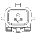 Sensor, wheel speed