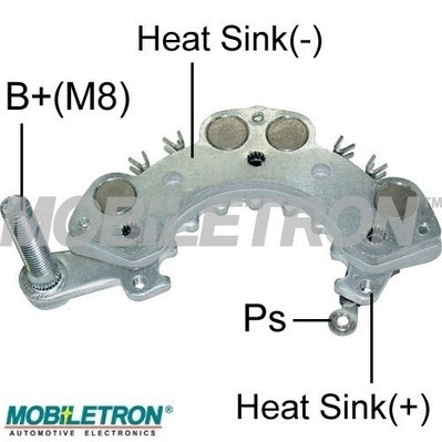 Rectifier, alternator (RH-123)