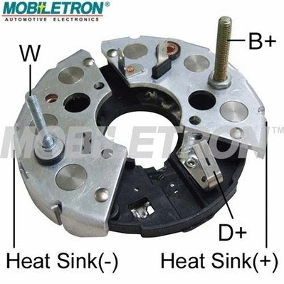 Rectifier, alternator (RB-138H)