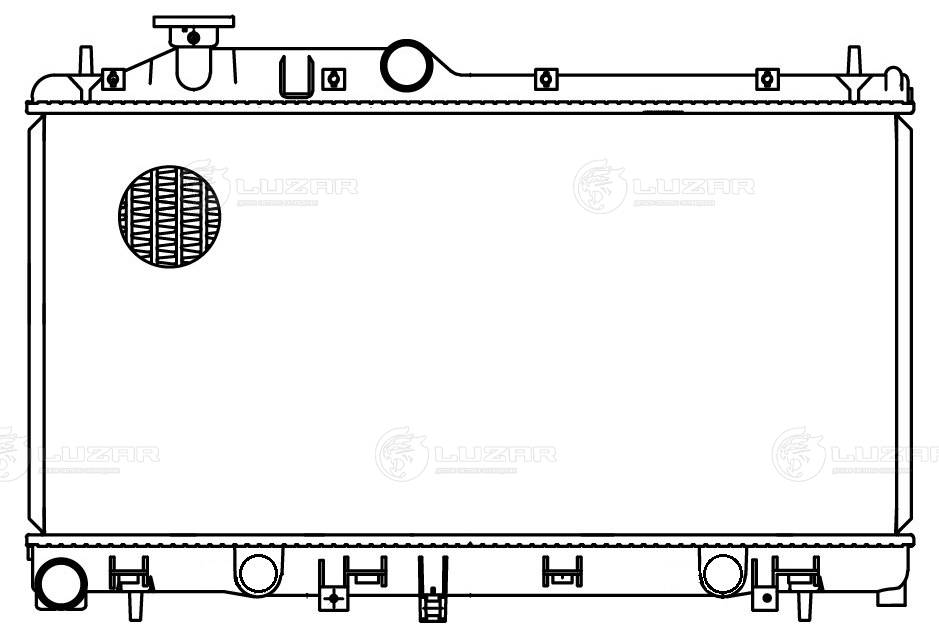 Radiator, engine cooling