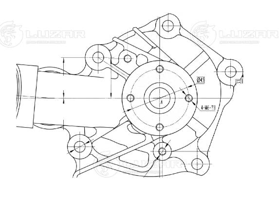 Water Pump, engine cooling
