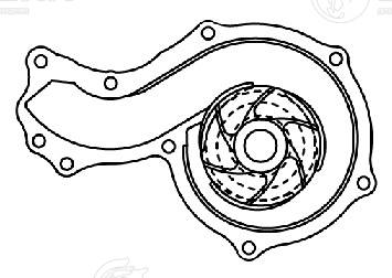 Water Pump, engine cooling