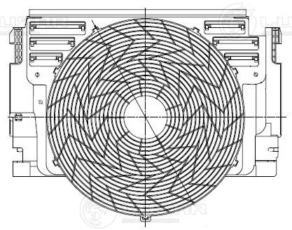 Fan, air conditioning condenser