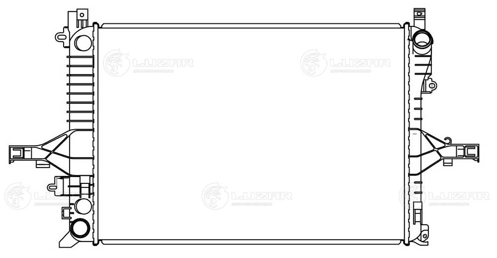 Radiator, engine cooling