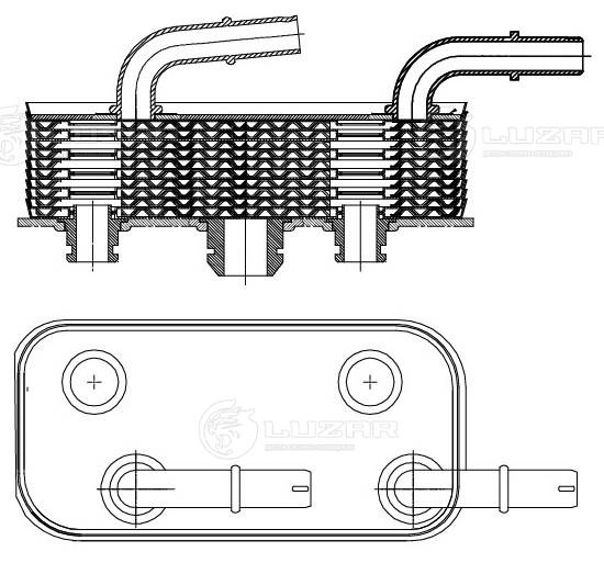 Oil Cooler, engine oil