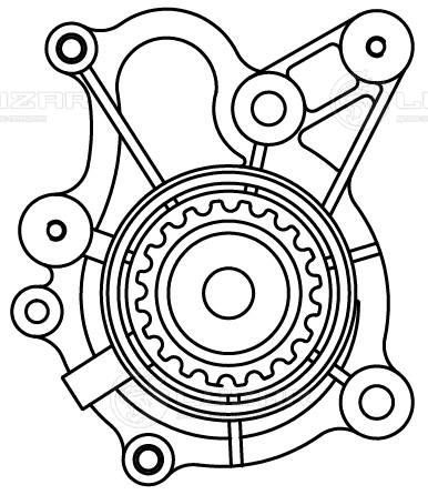 Water Pump, engine cooling