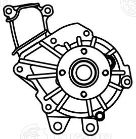 Water Pump, engine cooling