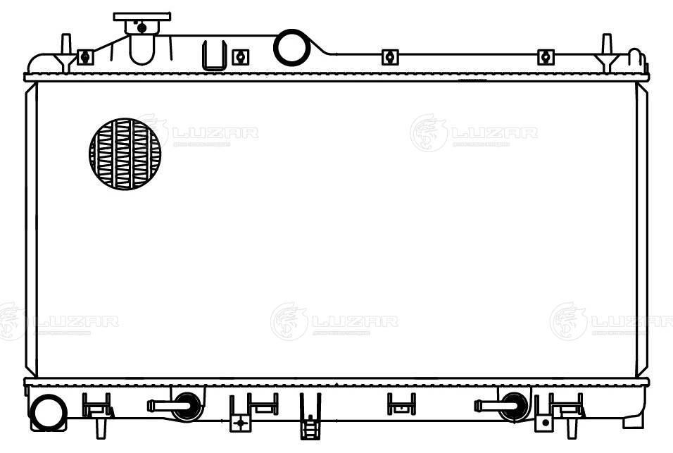 Radiator, engine cooling
