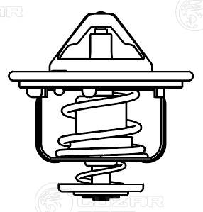 Thermostat, coolant