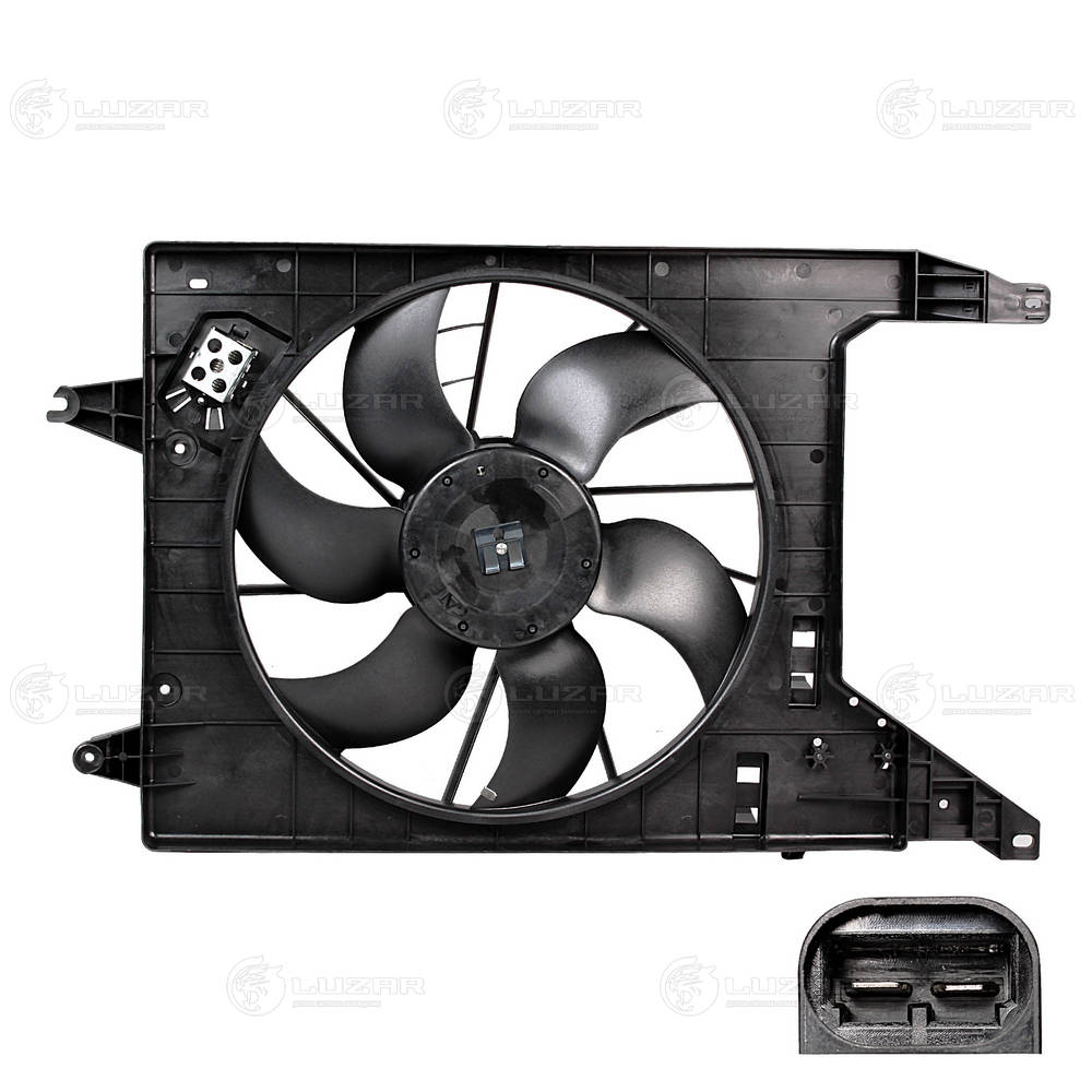 Fan, engine cooling (LFc 0966)