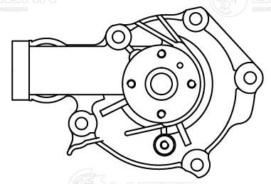 Water Pump, engine cooling