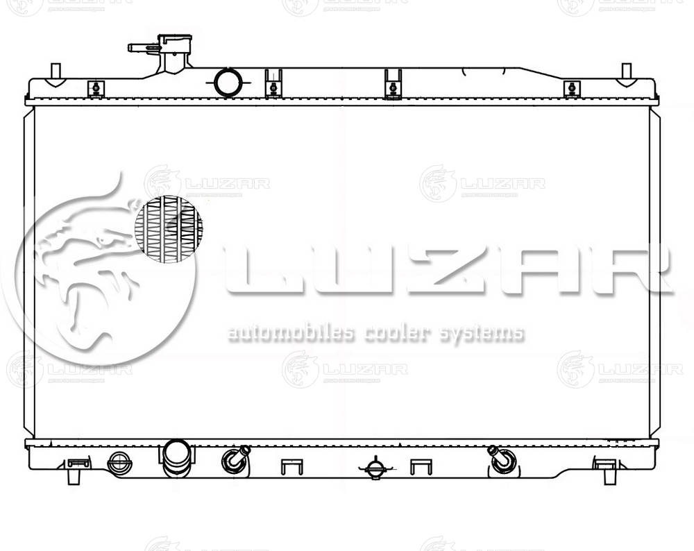Radiator, engine cooling