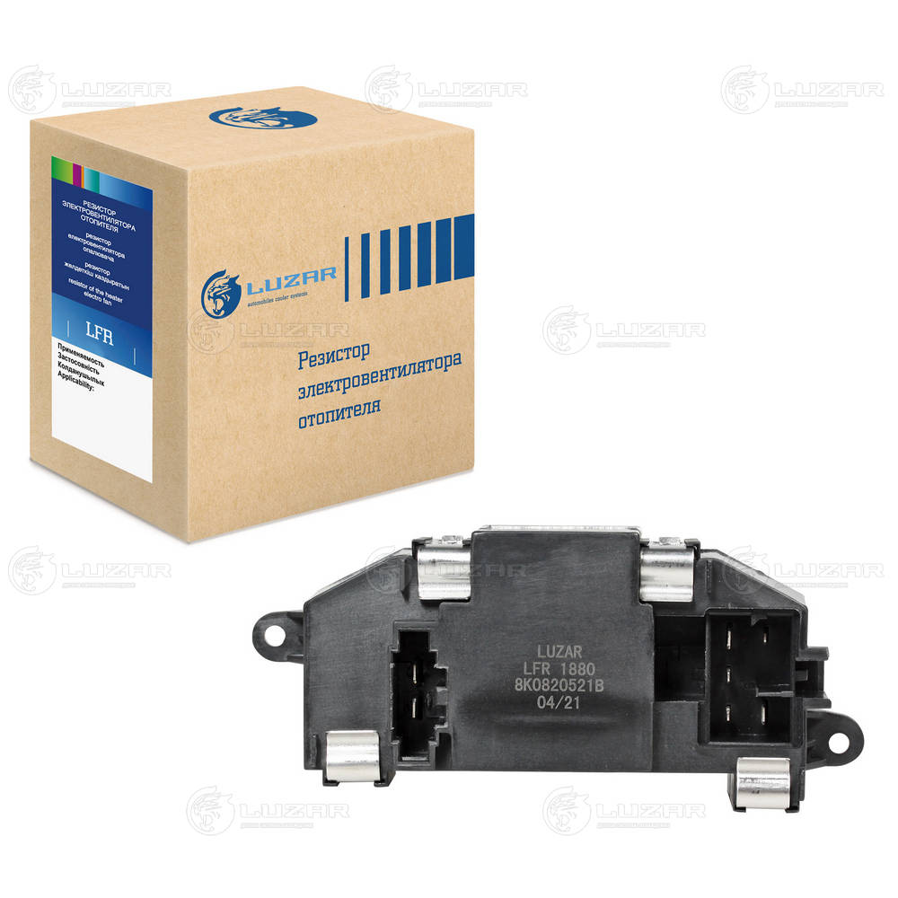 Resistor, interior blower